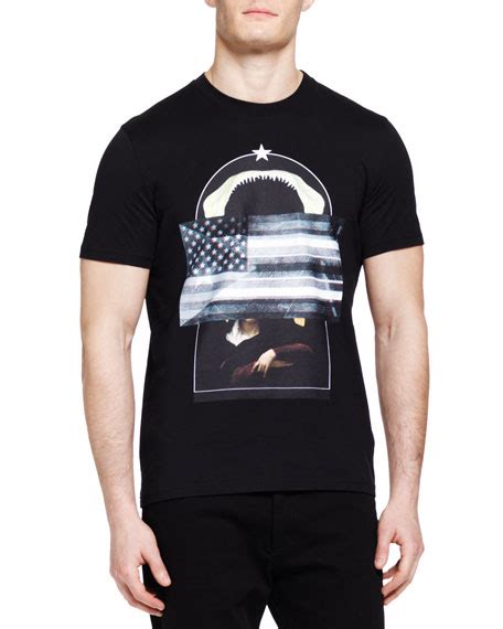 Givenchy Shark, Flag & Mary Cuban T